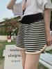 Pantalones de maternidad holgados y cómodos para chicas con sobrepeso, talla grande, casual, transpirables, de verano, finos, versátiles, para usar como exterior, de pierna ancha, con soporte para el abdomen, shorts