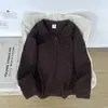 Camiseta de Manga Larga de Color Sólido con Textura de Primavera para Hombre, Estilo Casual Holgado Retro Relajado, Top Versátil de Moda