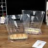 Bolsas para Pan, Bolsas para Empaque de Postres, Bolsas de Plástico para Ensalada de Frutas, Bolsas para Hornear Ensaladas, Bolsas para Sushi, Mangas Pasteleras, Duraderas con Asas