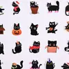 Caja de Pegatinas de Gato Dibujos Animados Patrón de Mascota Bloc de Notas Guka Pegatina Decorativa DIY Material para Collage de Álbum de Fotos Premios para Estudiantes