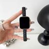 Correa de Reloj de Tinta Salpicada de Tres Perlas de 12 mm Adecuada para Apple Serie S11, Samsung Little Genius, Xiaomi, Huawei Fit5 Gt6 Pulsera
