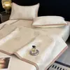Conjunto de Mat de Resfriamento Jacquard Seda de Gelo Classe A, Duas ou Três Peças, Mat Refrescante e Macio com Ar Condicionado para o Verão, Toque de Luxo para Quarto Principal, Lavável à Máquina