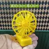 Brinquedo Doce Miniatura Mini Ventilador Elétrico Pequeno de 6 Pontas ob11 Boneca de Pano Pequena Acessórios para Casa de Bonecas Adereços Modelo
