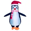 Accesorios de Obra de Navidad Transfronteriza Fiesta Reno de Navidad Niños Papá Noel Olaf Hacia Atrás Muñeco de Nieve Traje Inflable