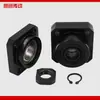 Bloque de Soporte de Tornillo de Bola Lado Fijo Fk Ff 8 10 12 15 20 25 30 Incluyendo Rodamientos Serie 6