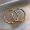 Pendientes de aro geométricos lisos, simples y elegantes, a la moda y versátiles, pendientes más vendidos transfronterizos, pendientes personalizados para adelgazar el rostro para mujer
