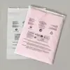Bolsa con Cierre para Ropa, Bolsa de Embalaje para Ropa de Plástico Translúcido Mate, Bolsa Autosellante de PE, Personalización de Bolsa Gruesa para Embalaje de Calcetines Transfronterizos
