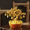Ano Novo do Cavalo Árvore do Dinheiro Decoração de Armário de Vinho Enfeites Casa Sala de Estar Atração de Riqueza Feng Shui Árvore do Dinheiro Presentes Criativos