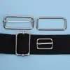 Atacado do Fabricante Arame de Ferro Puxador Fivela Quadrada Fivela de Metal de Três Níveis para Ajuste de Alça de Bolsa Acessórios de Bolsa DIY