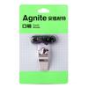 Silbato de acero inoxidable Deli angnite F1306 árbitro deportes profesor niños agudo exterior entrenamiento militar