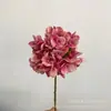 Hidrangea Manual 3D Cesta Retro Monet Morado Ramo de Simulación Boda de Alto Nivel Hidrangea Decoración del Hogar Fotografía