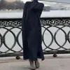 2024 Novo AliExpress Outono Novo Solto Tamanho Grande Renda de Tricô Vestido Longo Suéter de Lã Vestido Casual