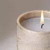 Directo de fábrica a mapa personalizado tarros de velas de aromaterapia americanos oro y plata chapado en oro cepillado olla de aromaterapia de cera de frijol