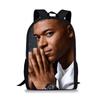 Mochila Messi Mundial de Fútbol Alrededores Mochila Escolar para Estudiantes Gran Capacidad Poliéster Mochila Reductora de Carga Bolsa para Computadora Dibujos Animados