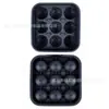 Molde de Silicona de Grado Alimenticio para Bolas de Hielo de Liberación Fácil para Refrigerador, Cubitos de Hielo Esféricos Caseros, Bolas Redondas de Fútbol