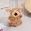 Brinquedo para Cachorro de Novo Produto Transfronteiriço Desenho Animado Fofo Mop de Pelúcia com Som Brinquedo para Cachorro Brincar Resistente a Mordidas Brinquedo para Cachorro Atacado