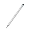 Caneta Stylus Capacitiva de Duas Pontas Universal para Celular Tablet Tela Sensível ao Toque Caneta Aplicável para iPad Apple Android Huawei Caneta Touch Caneta para Anotação