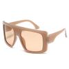 Gafas de Sol para Niños Transfronterizas 2026 Protección UV Unisex Modernas Lindas para Tomar Fotos Cuadradas Marco Grande Padre-Hijo