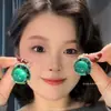 ¡Son los Pendientes Perfectos para Caras Cuadradas y Redondas! Pendientes Exagerados de Borla con Flores Que Son Particularmente Hermosos y Vivos