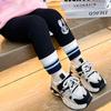 Leggings de Otoño para Niñas con Forro Polar Ropa Exterior 2024 Nuevo Pantalón Grueso para Bebé Niña Pantalones Casuales de Otoño e Invierno para Niños
