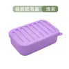Novo Estilo Transfronteiriço Silicone Cinta de Gordura Capa Porta Sabonete Caixa de Sabonete Grande Estojo de Sabonete Bandeja de Sabonete Rack de Armazenamento de Sabonete com Drenagem