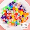 Novo cogumelo luminoso micro paisagem resina acessórios artesanais diy material celular shell geladeira adesivos corda de cabelo acessórios de cabelo adesivos