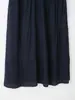 Venta al por mayor Verano 2026 Nueva Ropa para Mujer Estilo Europeo y Americano, Vestido Largo de Manga Larga Acampanado Multicapa Azul Marino 26345
