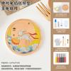 Posavasos de Esmalte Cloisonné de Año Nuevo, Materiales DIY para Principiantes, Taller de Team Building para Padres e Hijos, Actividades Educativas