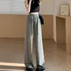 Colección Nueva de Verano 2026: Pantalones Texturizados, Fluidos, de Cintura Alta, Adelgazantes, Brillantes con Adornos de Pedrería, Pantalones de Pierna Ancha de Alta Resistencia para Mujer