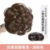 Grampos para Peruca Europeus e Americanos Bola de Cabelo Cacheado Peruca Feminina Anel de Cabelo Cacheado Botão de Flor Peruca Fofa Anel de Cabelo Flor de Cabeça Dispositivo de Cabelo