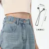 Cinchador de cintura para pantalones, pasador invisible, hebilla de fijación para tamaño de cintura, clip ajustable sin costura, clip de polvo de diente