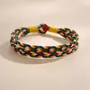 Pulseira de Corda Colorida do Festival do Barco Dragão Corda Vermelha Tecida à Mão Infantil Bebê Pequeno Zongzi Corda de Mão Presente de Lote Festival de Maio