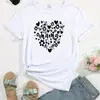 Camiseta Deportiva Redonda Corazón Mamá Día de la Madre, Corta