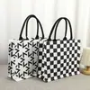 Bolsa de lona de alta gama con logotipo personalizado, nueva bolsa tote tridimensional de gran capacidad, moderna bolsa de hombro de lona para el trabajo
