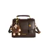 Bolso Pequeño Simple y Elegante para Mujer, Nuevo Estilo Invierno 2024, Textura Estilo Bosque, Versátil Bolso Cuadrado Pequeño de Hombro y Cruzado