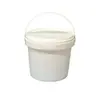 Cubo de Plástico de Grado Alimenticio con Tapa, Engrosado, Color Personalizable, Cubo de Almacenamiento para Detergente de Lavandería, Cubo Transparente, Cubo para Frutas, Portátil