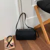 Bolso Cilíndrico Fresco de Gran Capacidad Nuevo Verano 2026, Bolso de Hombro de Alto Valor y Único, Bolso Cruzado Elegante de Color Sólido