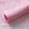 Piedra Papel Tijera de Agua, Papel con Patrón de Piedra Hecho a Mano Gota de Agua, Papel Plisado Texturizado, Empaque de Flores, Material de Envoltura Floral Desgarrable a Mano para Ramo