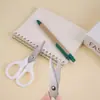 Tesouras de Aço Inoxidável em Estoque de Fábrica para Estudantes, Tesouras de Papelaria, Tesouras Pequenas Multifuncionais para Artesanato de Escritório e Casa