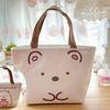 Nueva Bolsa de Almuerzo Linda Melody Bolsa de Lonchera Térmica Bolsa de Lonchera de Cuero PU Estudiante Trabajador de Oficina Bolsa de Lonchera Grande
