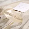 Suministrado Directamente del Fabricante, Pulsera de Piedra Ojo de Gato de Alta Gama, Pulsera de Color Blanco Luna de Hielo Azul Champagne, Mismo Estilo que la Vendida en Joyerías