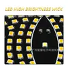 Camión, Furgoneta, Coche Ojo de Diablo Calcomanía para Coche Luz LED para Cristal Delantero y Trasero Pantalla de Expresión Dinámica Sin Cables Interfaz USB
