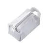 Mini Bolsa de Almacenamiento de Malla Bolsa de Almacenamiento de Cosméticos de Escritorio Transparente Transpirable Bolsa de Almacenamiento para Artículos Pequeños Bolsa de Cosméticos Portátil