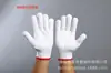 Los fabricantes suministran guantes de nailon gruesos resistentes al desgaste de 400 g a 900 g, guantes de trabajo de protección laboral con línea blanca