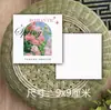 Embalagem Cartão de Primavera Ver Flores Cartão de Saudação Feliz Decoração de Flores Bolo de Assar Etiqueta Pendurada Decoração Simples Personalização