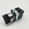 Apertura de 22 mm XB2-BD21 dos posiciones BD33 selección de tres posiciones interruptor de botón de cambio rotatorio ZB2-BE101C