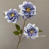 3 elegantes rosas falsas para bodas, flores de imitación, Juanhua, para auditorio de bodas, hotel, decoración del hogar, accesorios de fotografía de bodas.