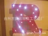 Decoración Creativa de Madera con Alfabeto Adorno para el Hogar Decoración con Luz LED de Alfabeto de Madera