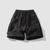 Pantalones Cortos de Trabajo Estilo Americano para Hombre, Estilo Delgado de Verano, Bolsillos Grandes Funcionales, Pantalones de Cinco Puntos de Secado Rápido, Pantalones Cortos Deportivos para Ciclismo al Aire Libre