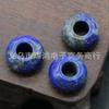 Cuentas de Cristal de 4*10mm Cuentas de Agujero Grande Venta al por Mayor DIY Hechas a Mano Cuentas para Enhebrar Accesorios para Tejido de Cuerda Materiales